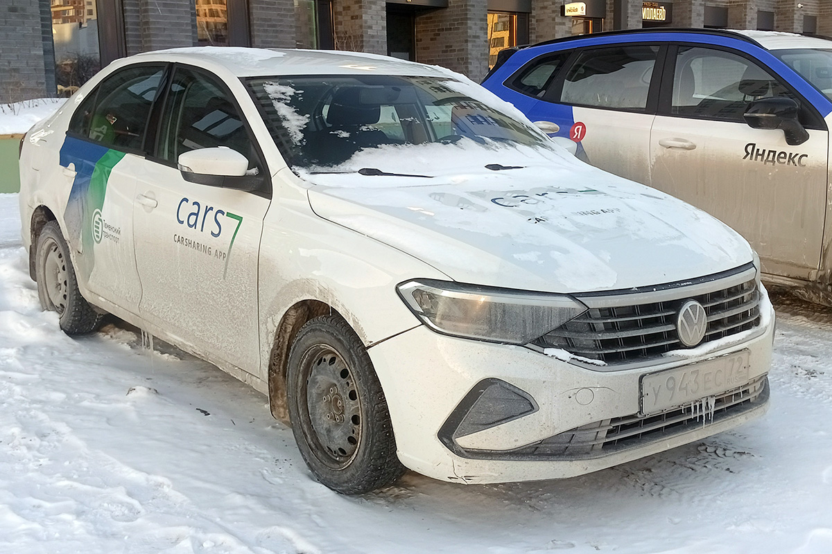 Тюмень, Volkswagen Polo № У 943 ЕС 72