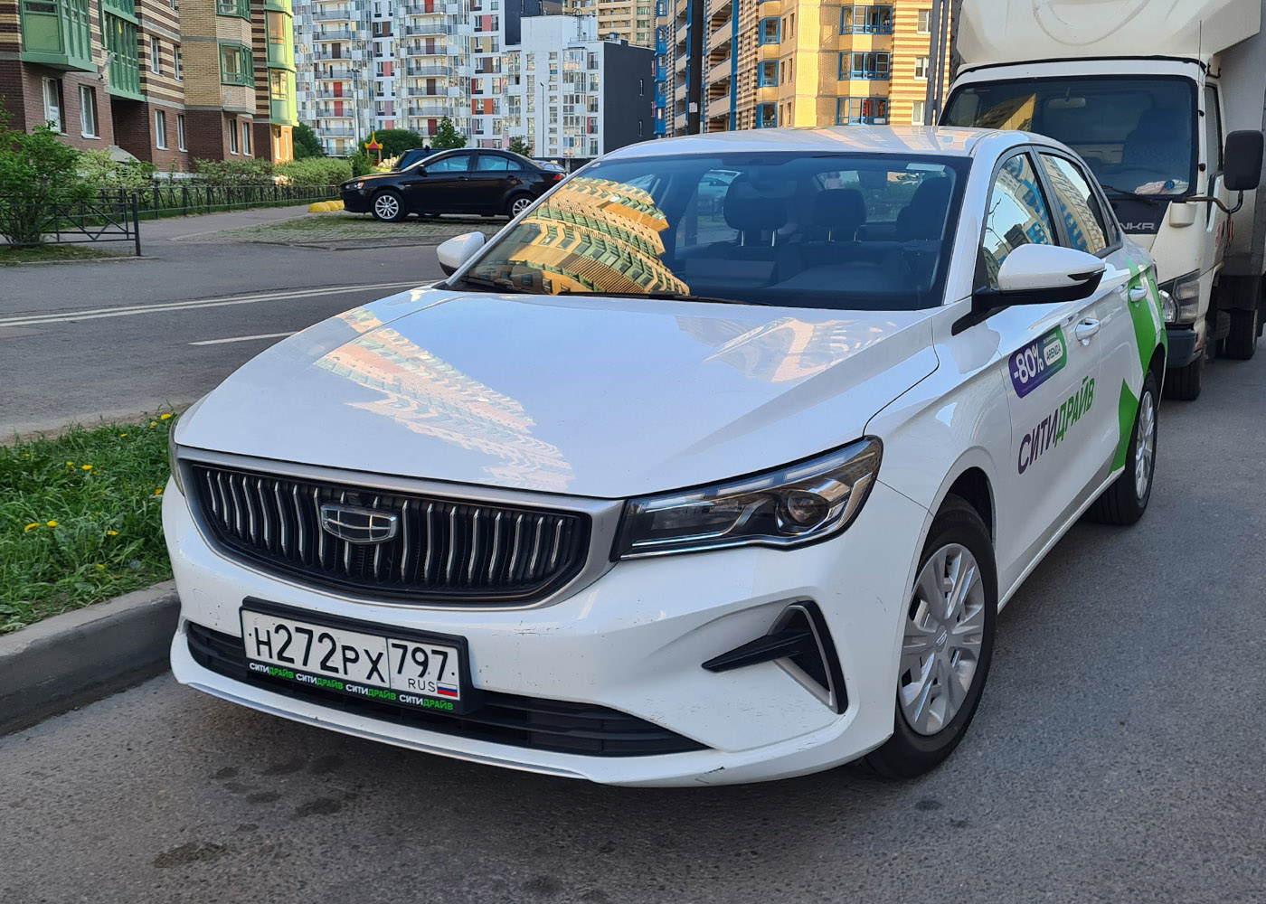 Санкт-Петербург, Geely Emgrand № Н 272 РХ 797
