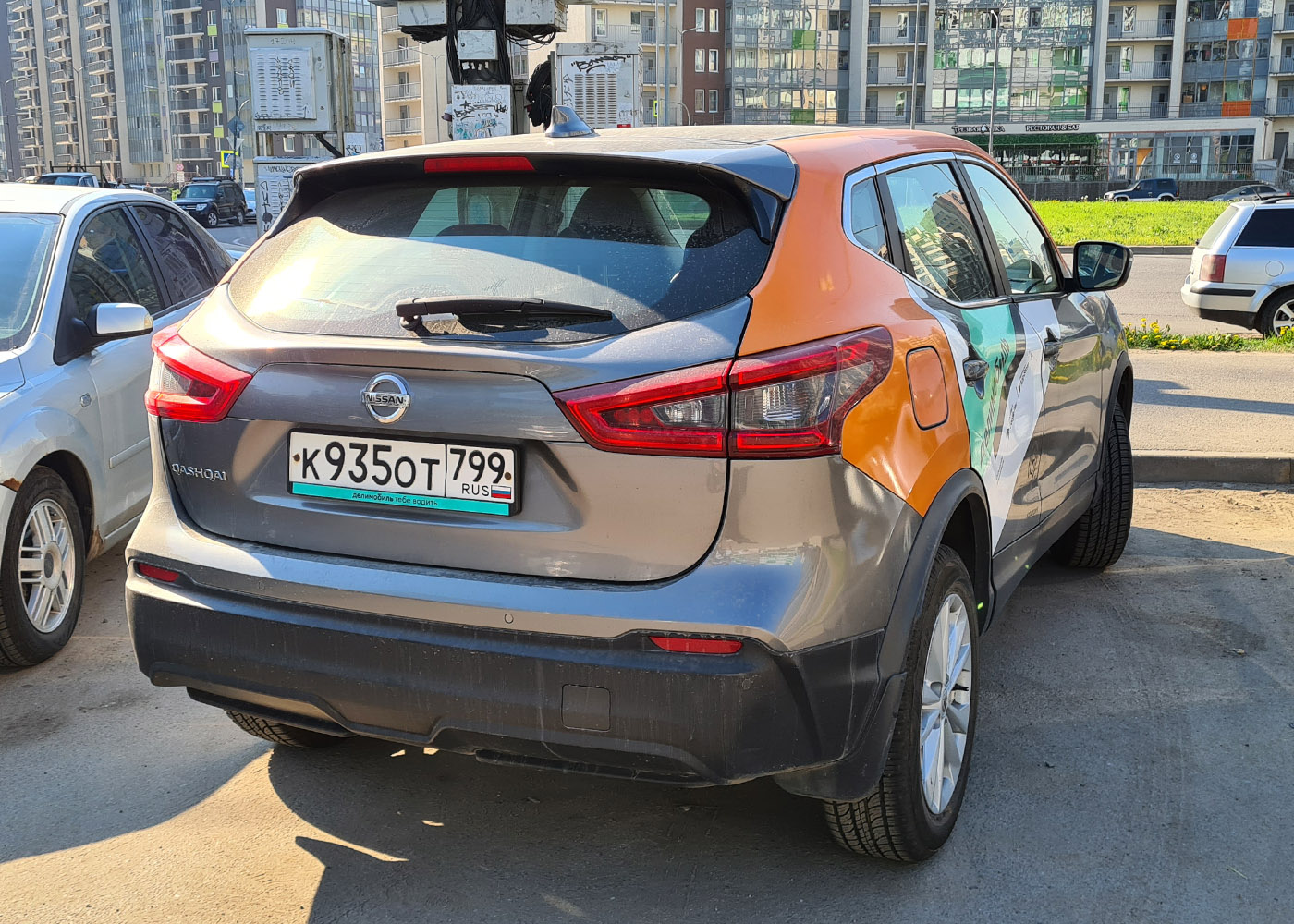 Санкт-Петербург, Nissan Qashqai № К 935 ОТ 799