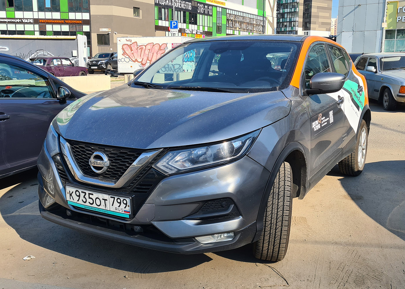 Санкт-Петербург, Nissan Qashqai № К 935 ОТ 799