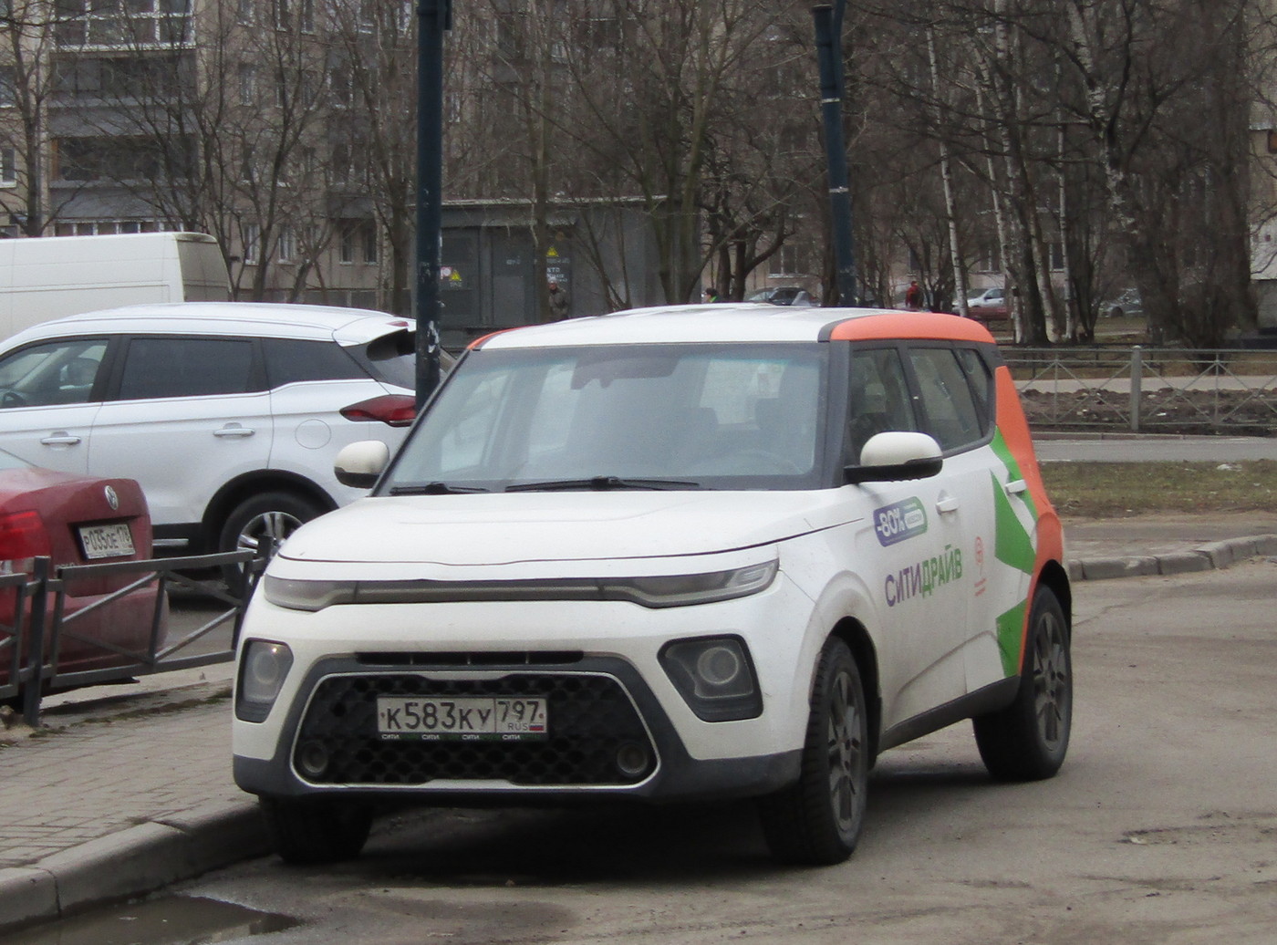 Санкт-Петербург, KIA Soul № К 583 КУ 797
