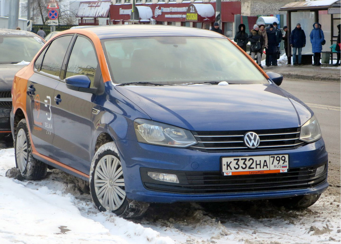 Москва, Volkswagen Polo № К 332 НА 799