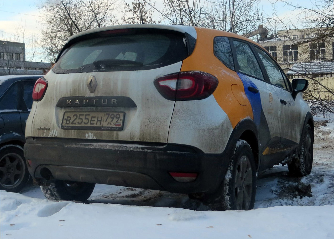 Москва, Renault Kaptur № В 255 ЕН 799