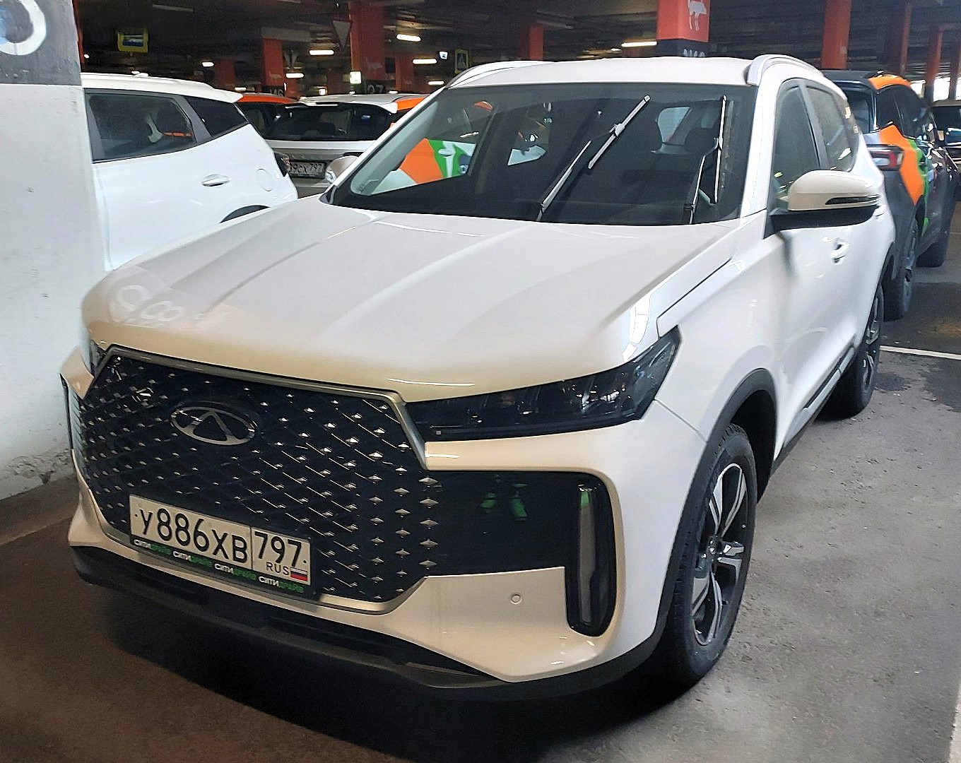 Москва, Chery Tiggo 4 № У 886 ХВ 797