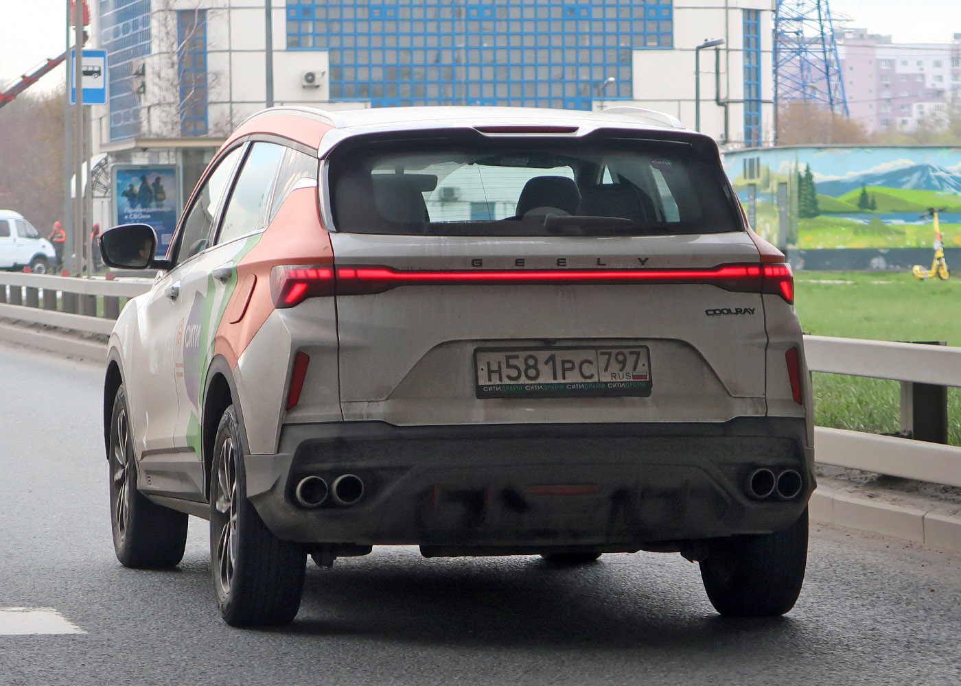 Москва, Geely Coolray № Н 581 РС 797