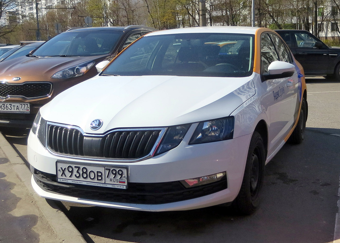 Москва, Škoda Octavia № Х 938 ОВ 799
