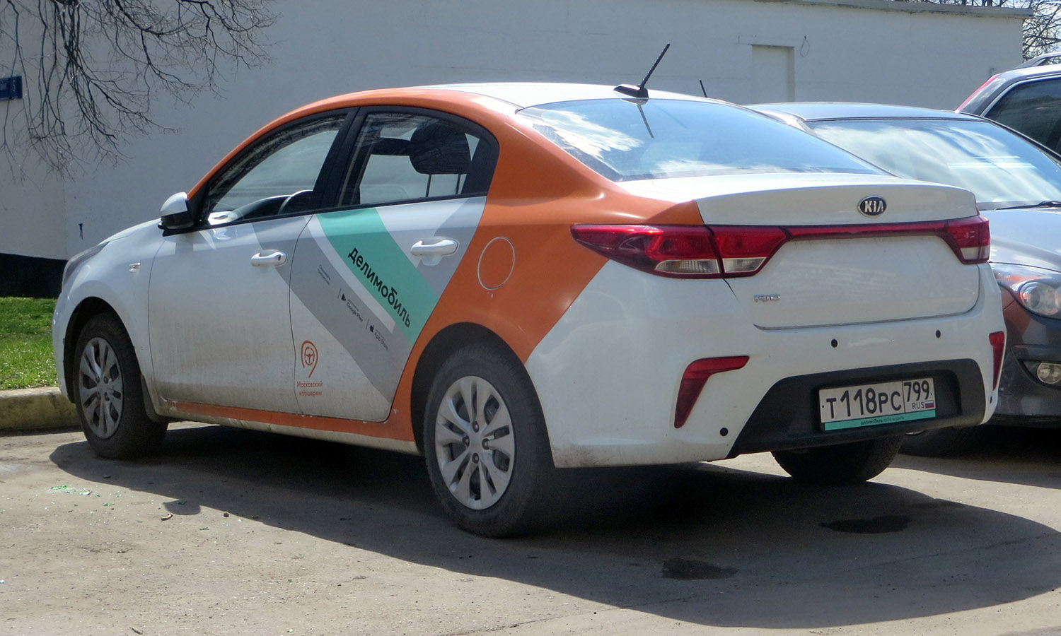 Москва, KIA Rio № Т 118 РС 799