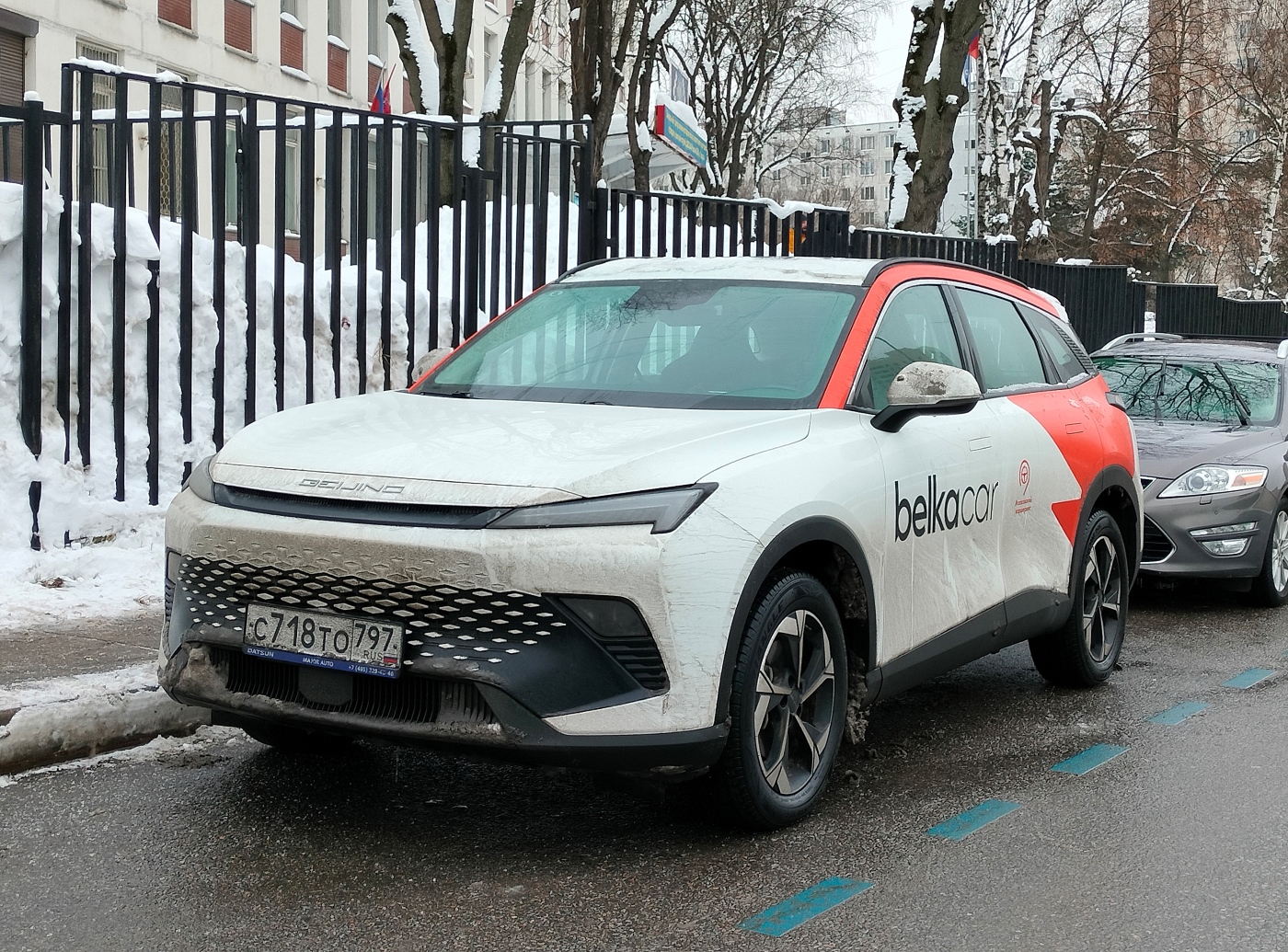 Москва, BAIC Beijing X55 № С 718 ТО 797