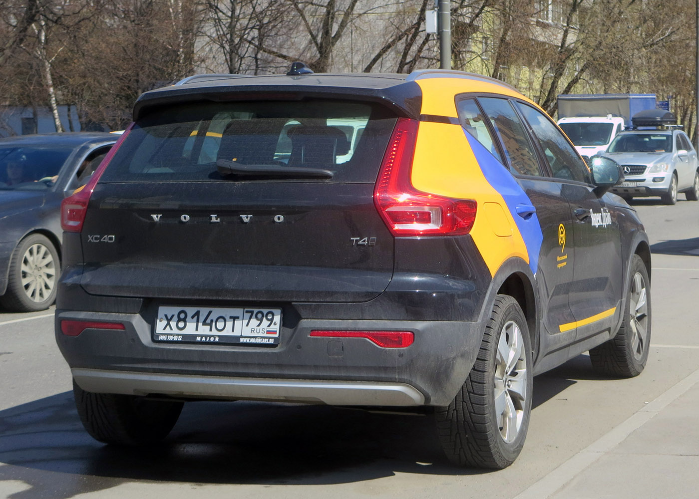 Москва, Volvo XC40 № Х 814 ОТ 799