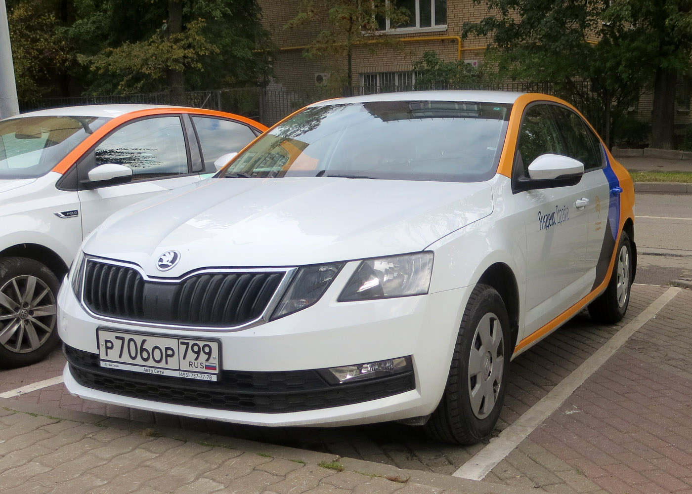 Москва, Škoda Octavia № Р 706 ОР 799