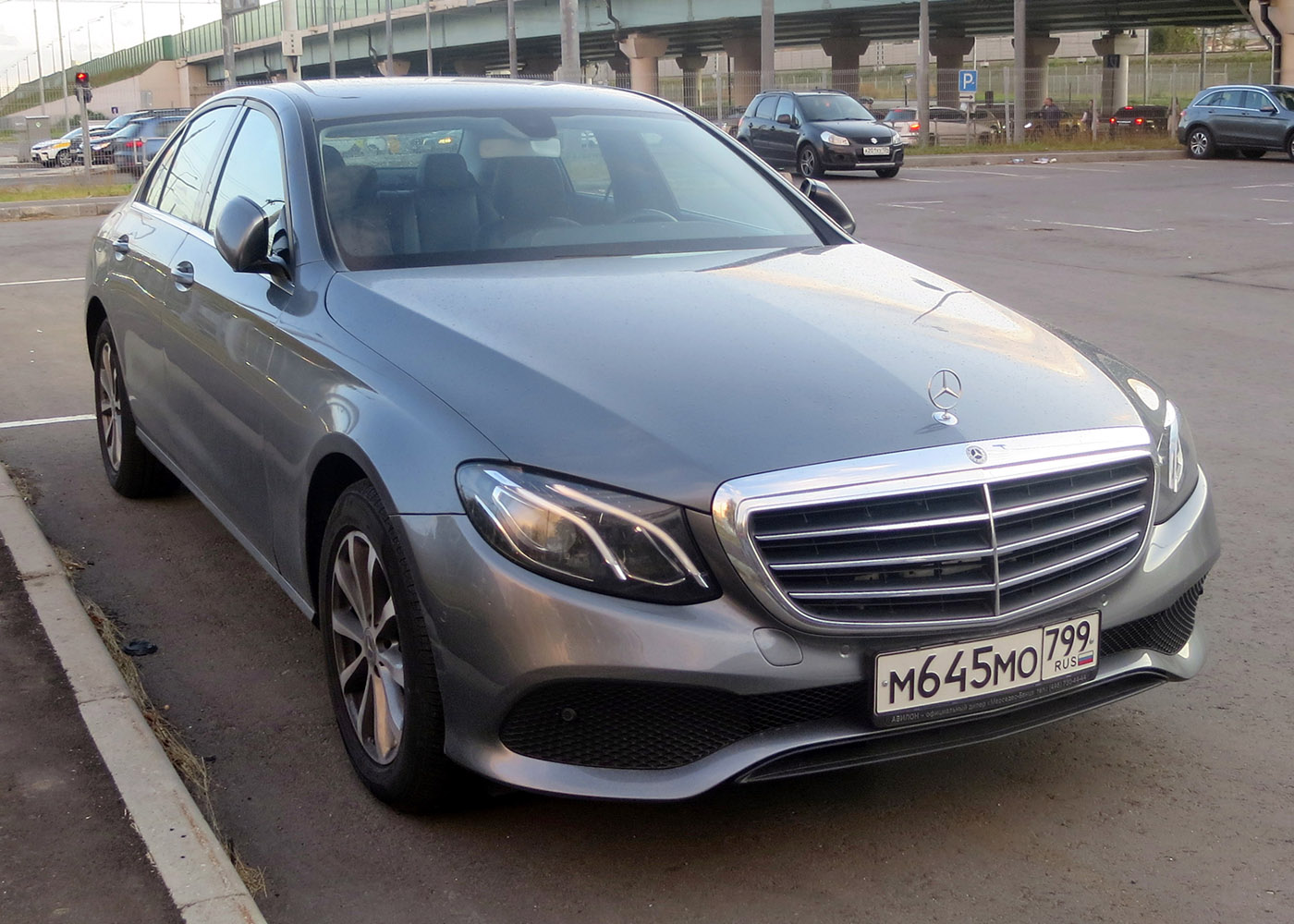 Москва, Mercedes-Benz E-Klasse № М 645 МО 799