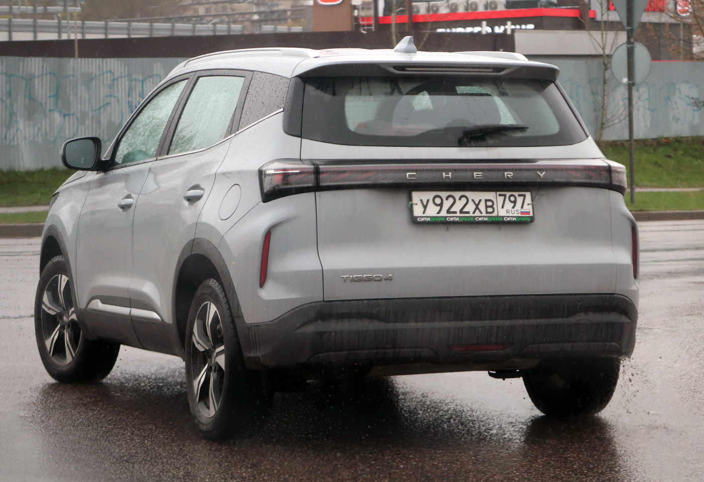 Москва, Chery Tiggo 4 № У 922 ХВ 797