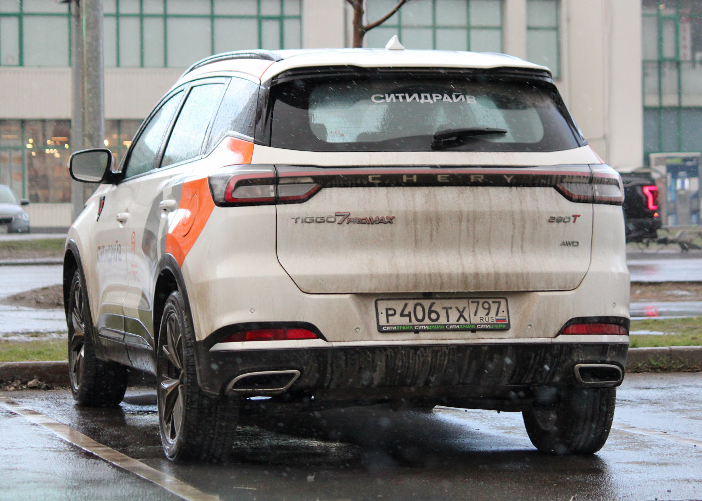 Москва, Chery Tiggo 7 № Р 406 ТХ 797