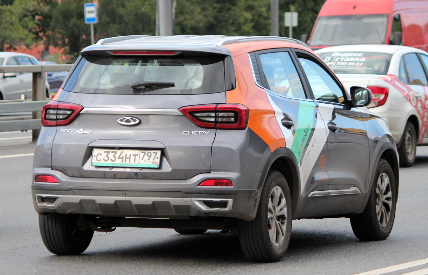 Москва, Chery Tiggo 4 № С 334 НТ 797