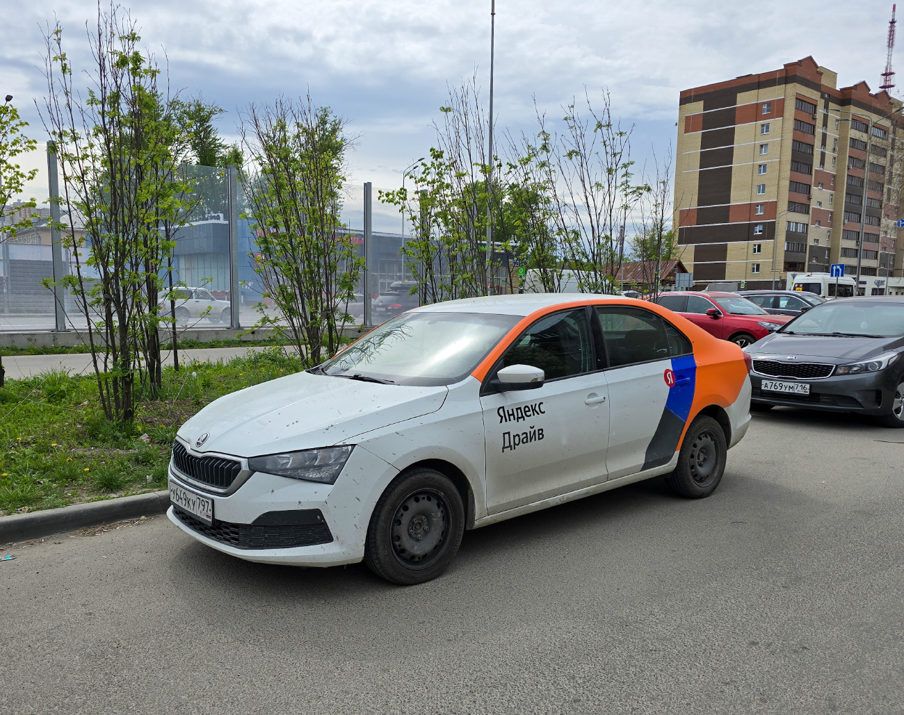 Казань, Škoda Rapid № У 649 КУ 797