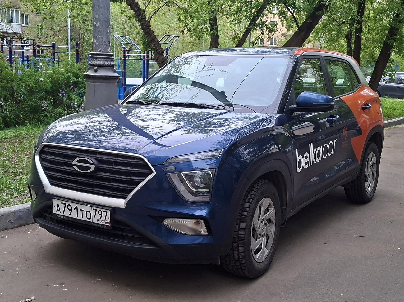 Москва, Solaris HC № А 791 ТО 797