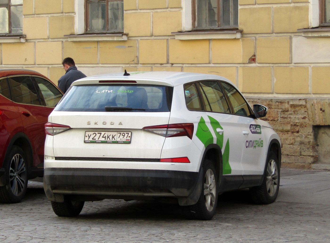 Санкт-Петербург, Škoda Kodiaq № У 274 КК 797