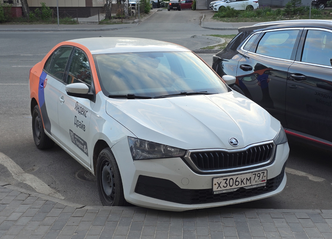 Москва, Škoda Rapid № Х 306 КМ 797