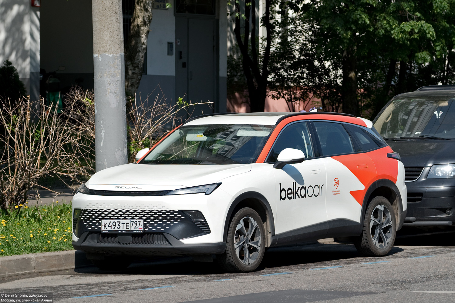 Москва, BAIC Beijing X55 № К 493 ТЕ 797