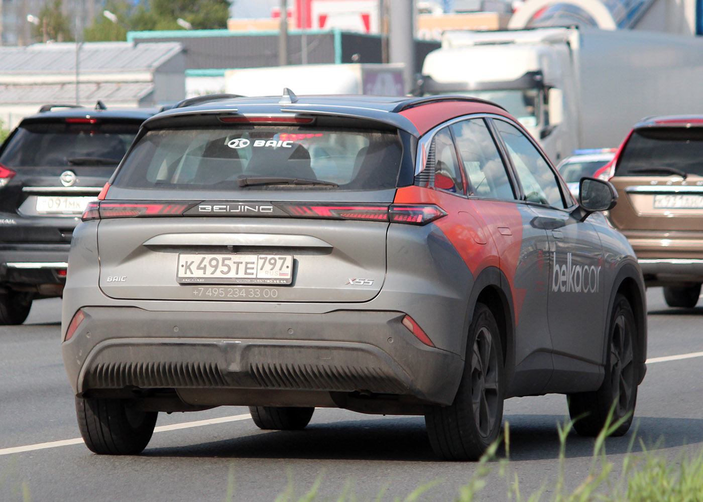 Москва, BAIC Beijing X55 № К 495 ТЕ 797