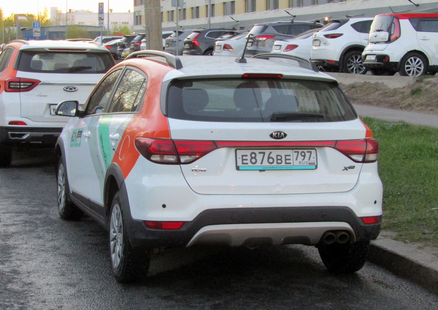 Санкт-Петербург, KIA Rio № Е 876 ВЕ 797