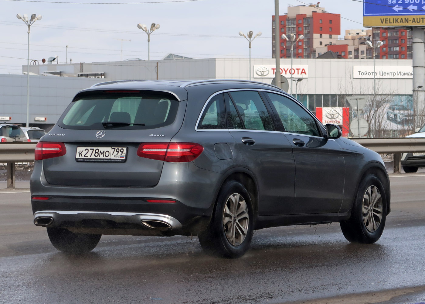 Москва, Mercedes-Benz GLC-Klasse № К 278 МО 799