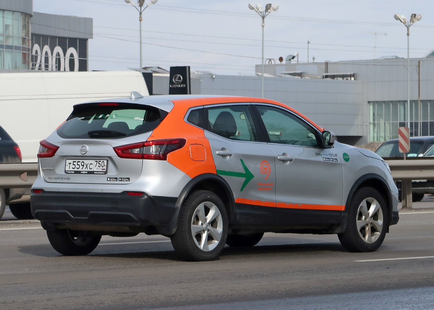 Москва, Nissan Qashqai № Т 559 ХС 750