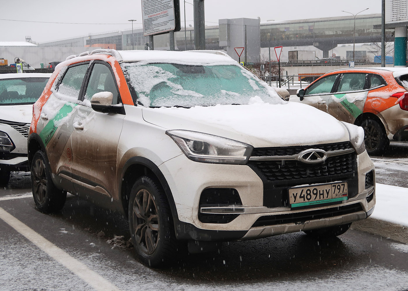 Москва, Chery Tiggo 4 № У 489 НУ 797