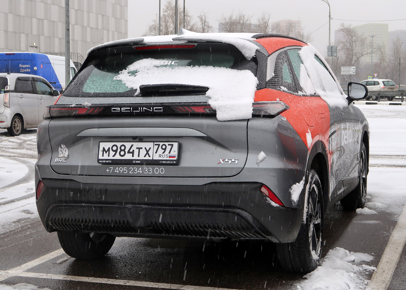 Москва, BAIC Beijing X55 № М 984 ТХ 797