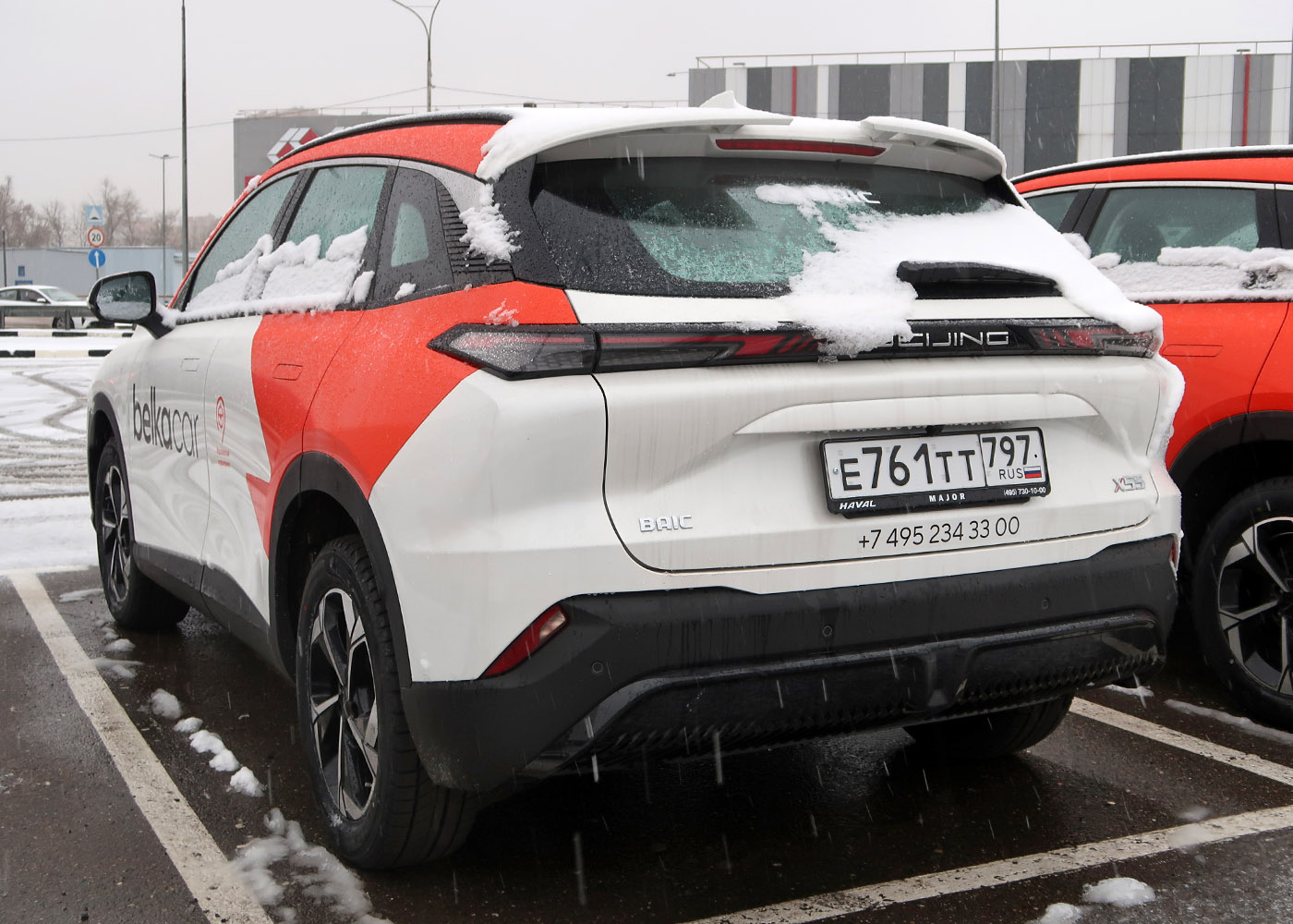 Москва, BAIC Beijing X55 № Е 761 ТТ 797