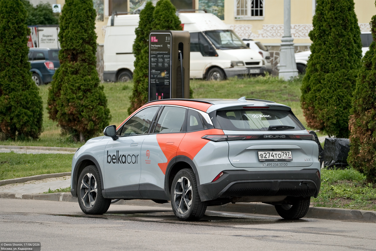 Москва, BAIC Beijing X55 № В 274 ТО 797