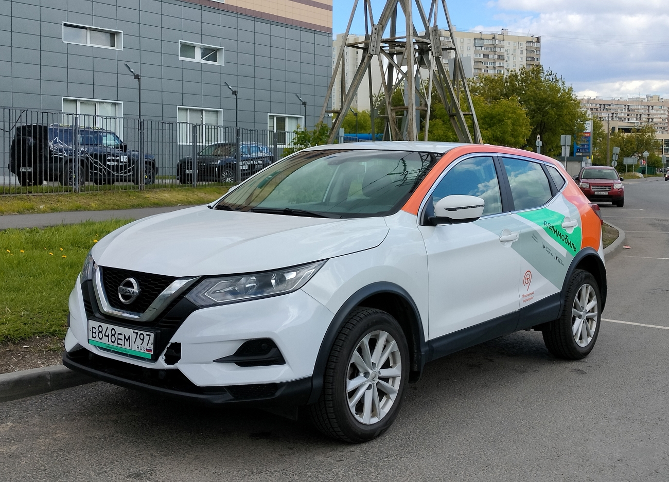 Москва, Nissan Qashqai № В 848 ЕМ 797