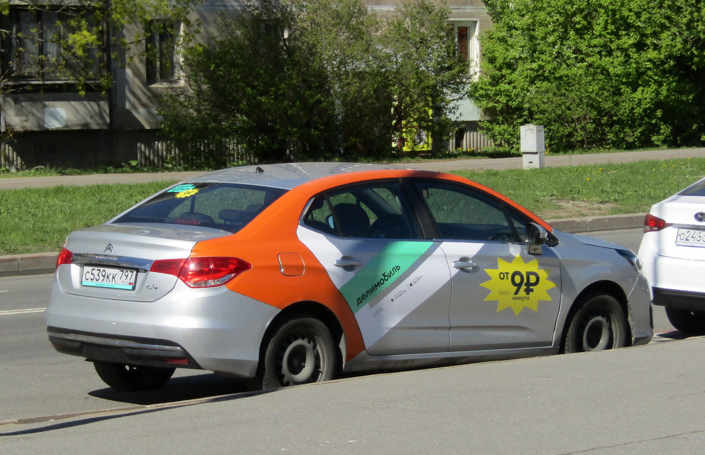 Санкт-Петербург, Citroёn C4 № С 539 КК 797