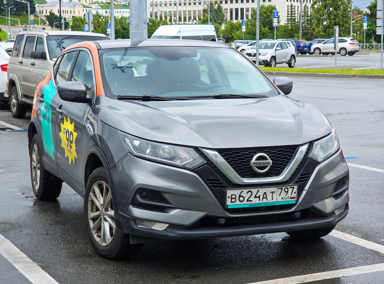 Казань, Nissan Qashqai № В 624 АТ 797