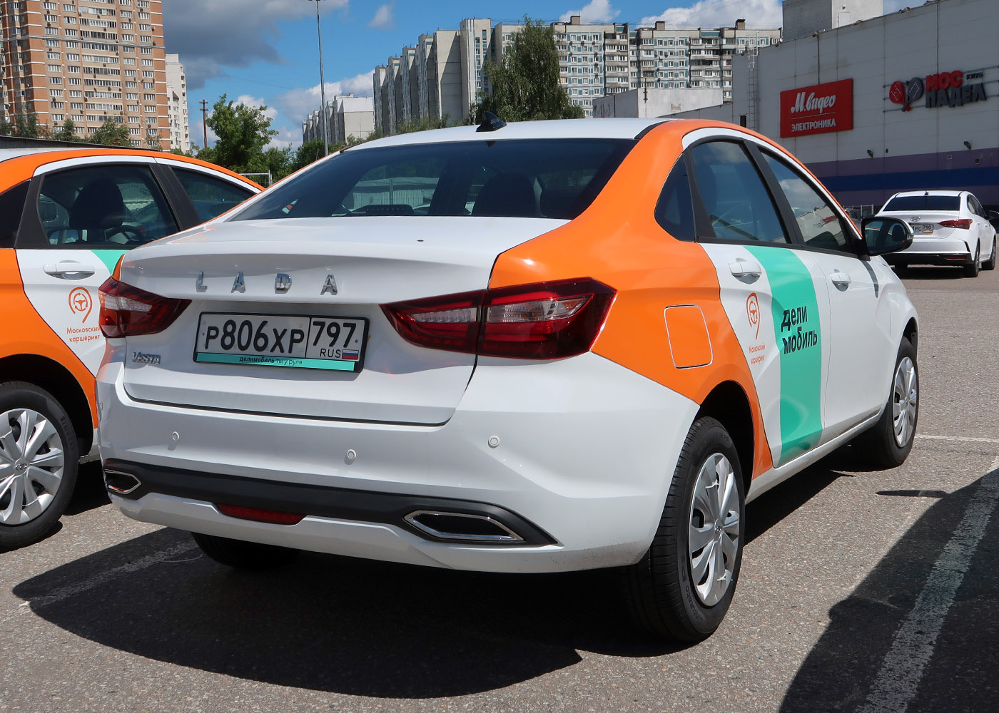 Москва, Lada Vesta № Р 806 ХР 797