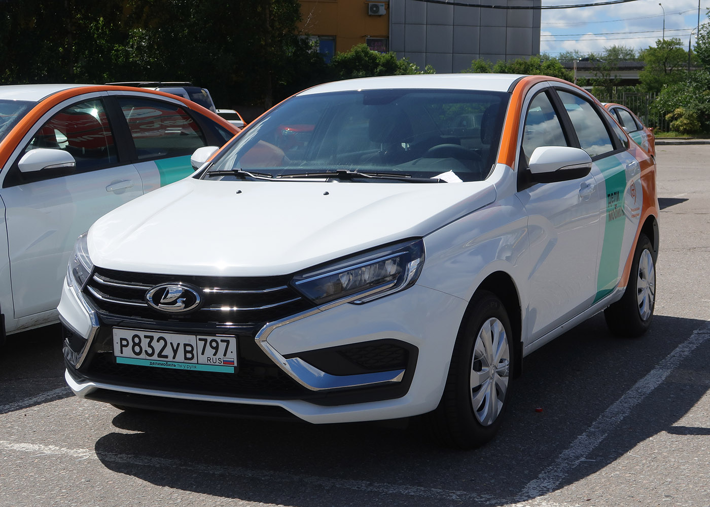Москва, Lada Vesta № Р 832 УВ 797