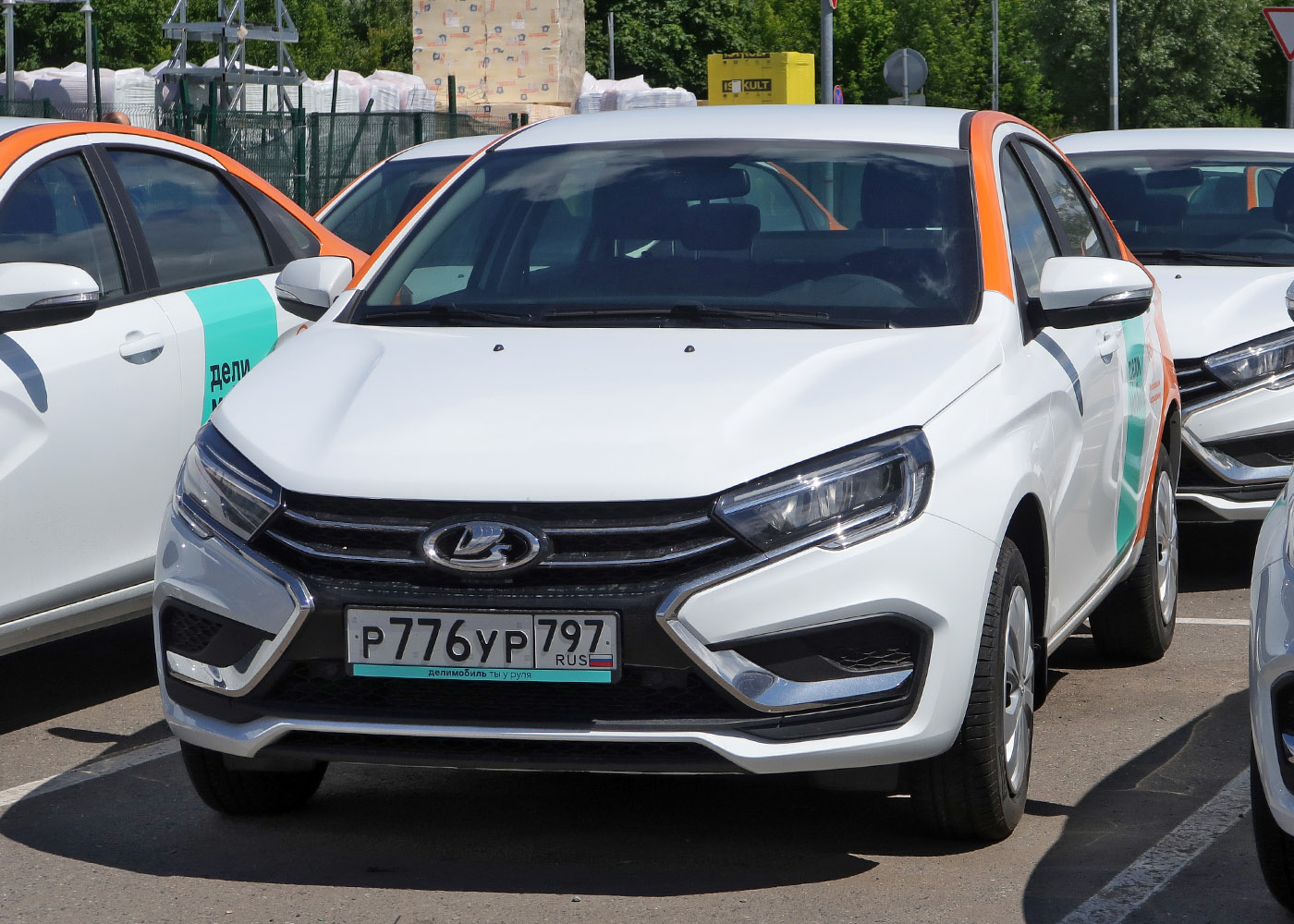 Москва, Lada Vesta № Р 776 УР 797
