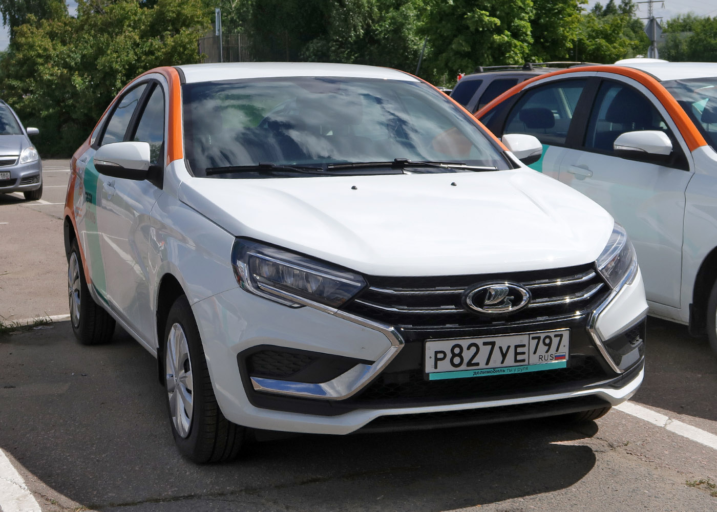 Москва, Lada Vesta № Р 827 УЕ 797