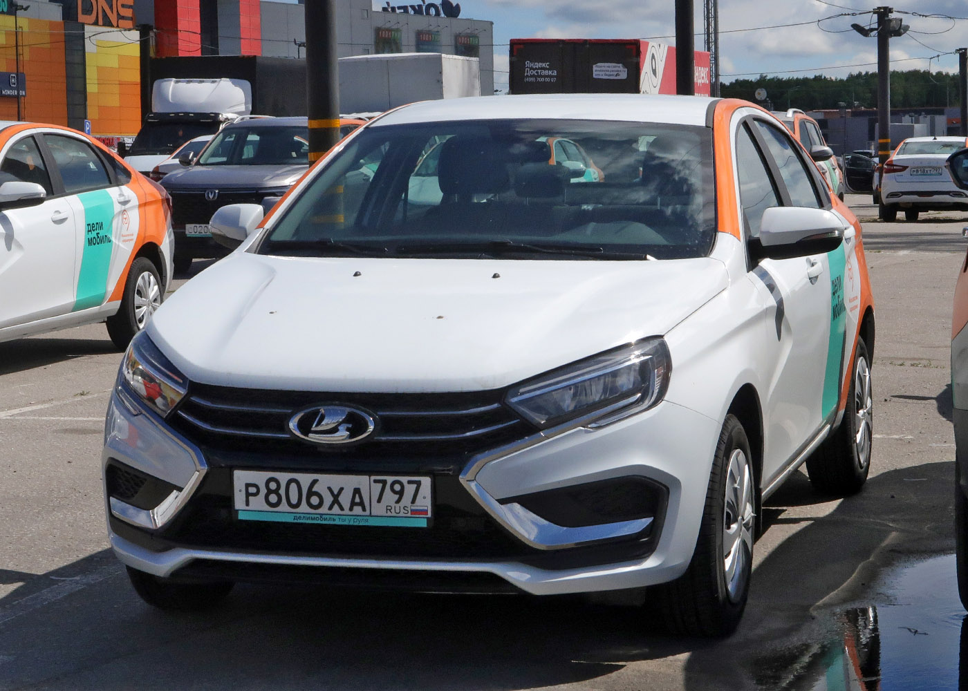 Москва, Lada Vesta № Р 806 ХА 797