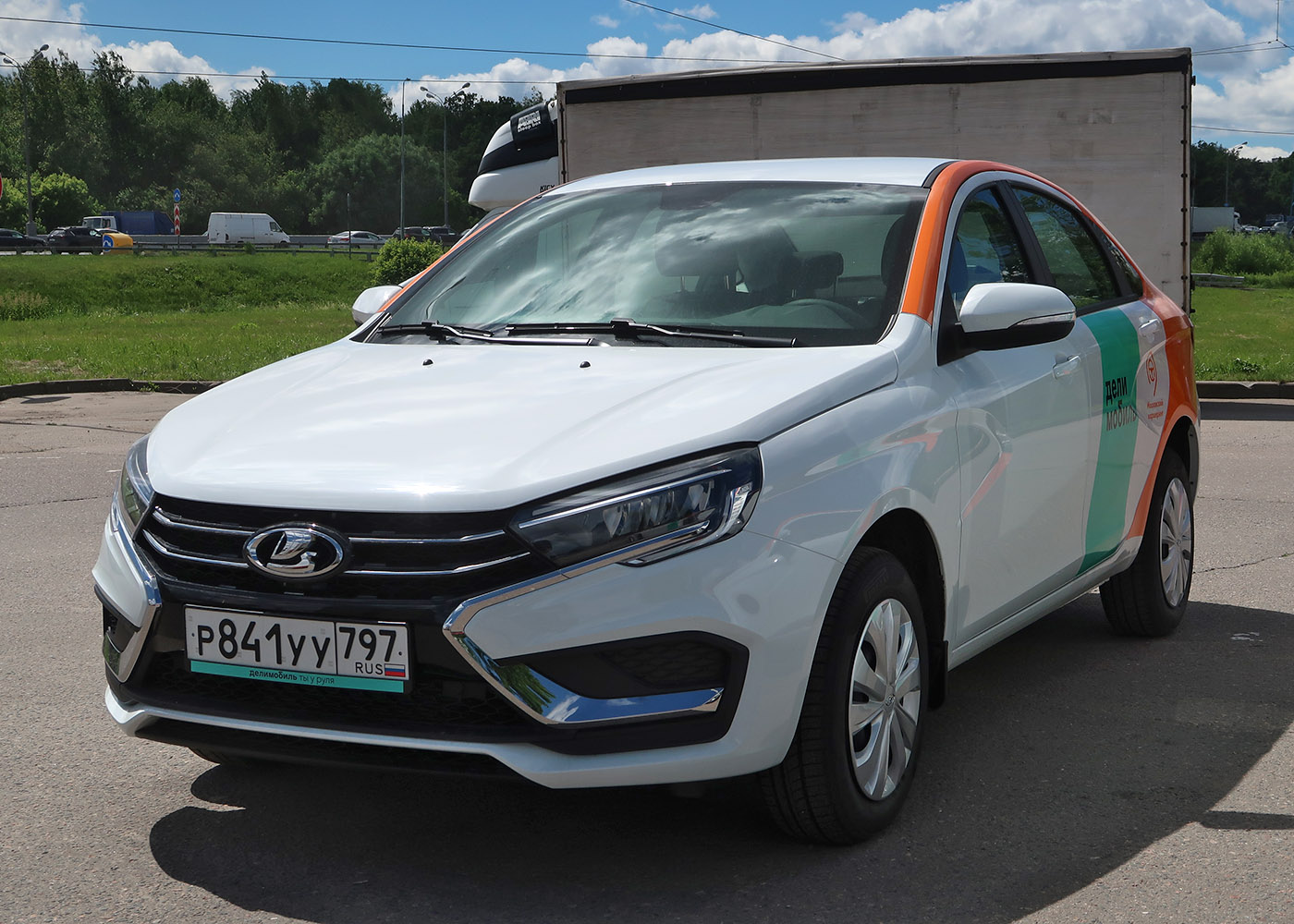Москва, Lada Vesta № Р 841 УУ 797