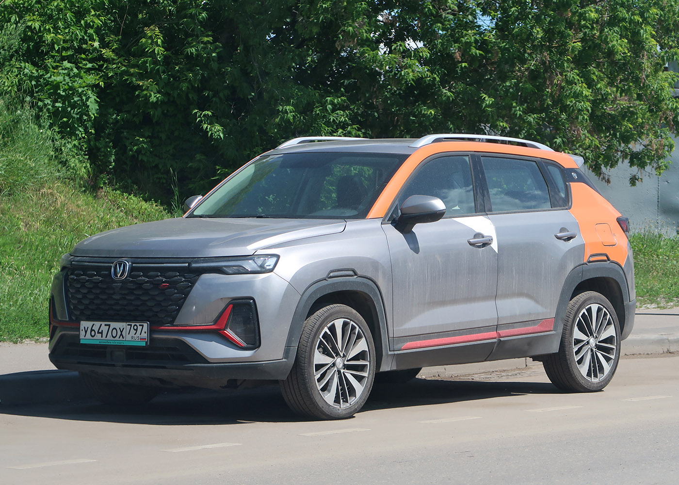 Москва, Changan CS35 № У 647 ОХ 797