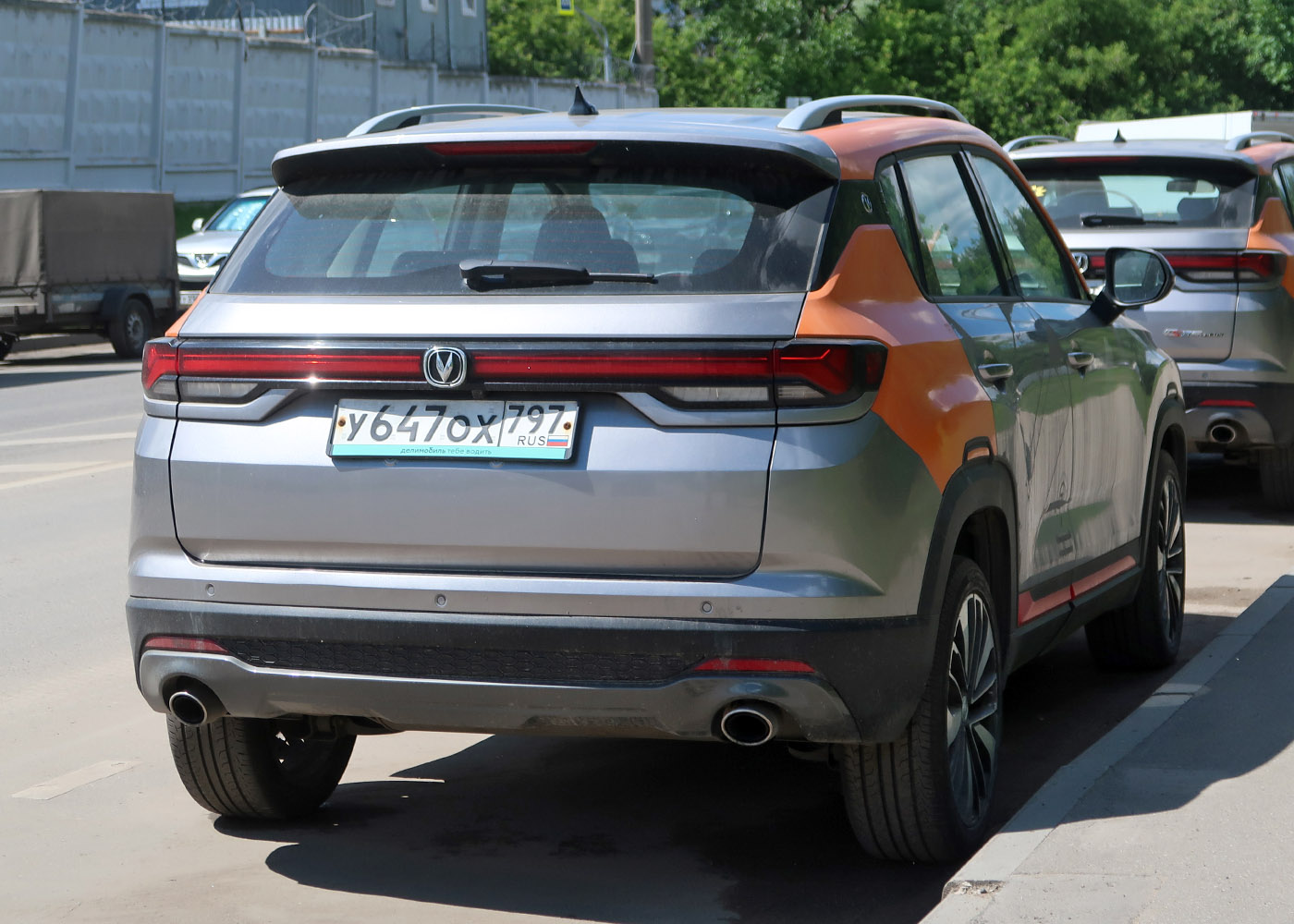 Москва, Changan CS35 № У 647 ОХ 797