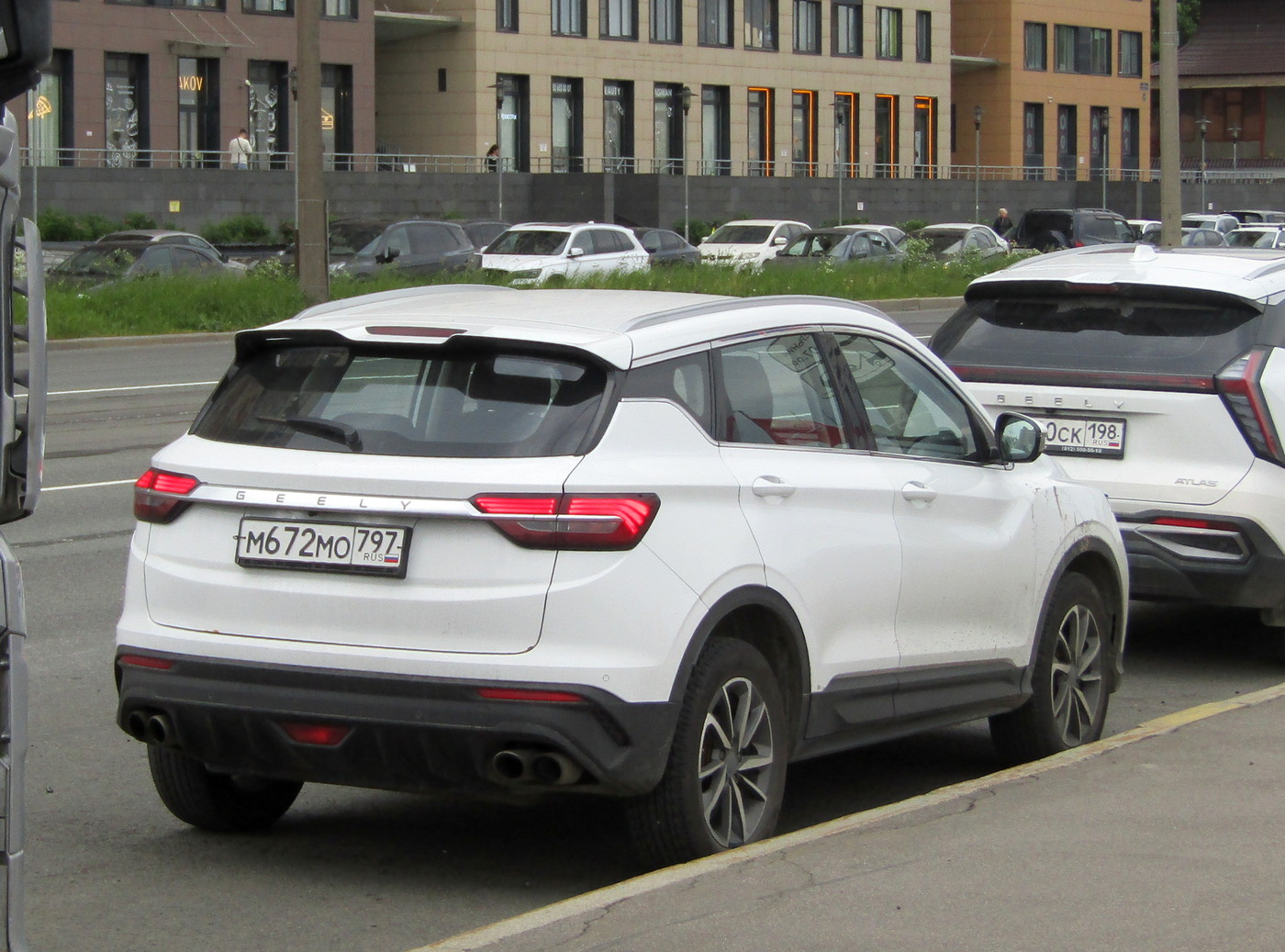 Санкт-Петербург, Geely Coolray № М 672 МО 797