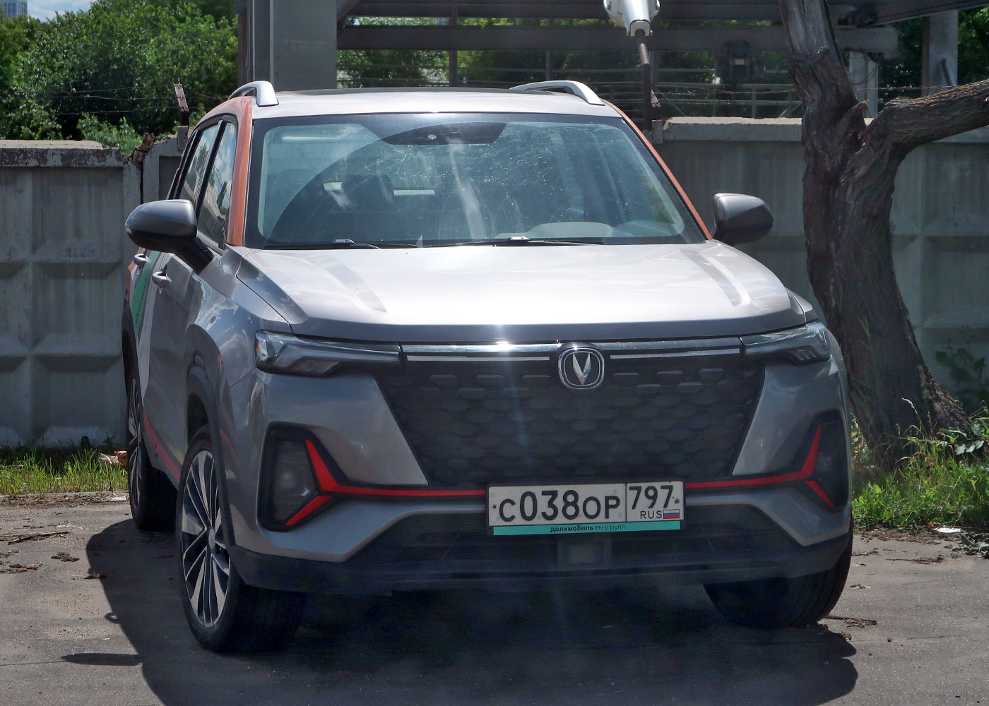 Москва, Changan CS35 № С 038 ОР 797