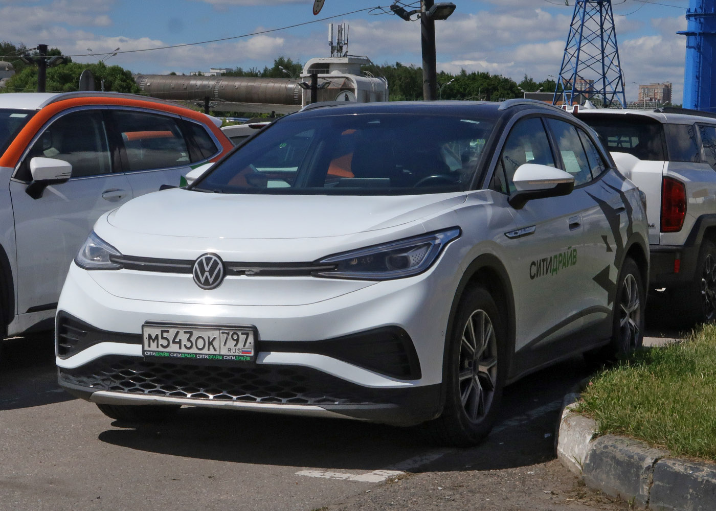Москва, Volkswagen ID.4 № М 543 ОК 797