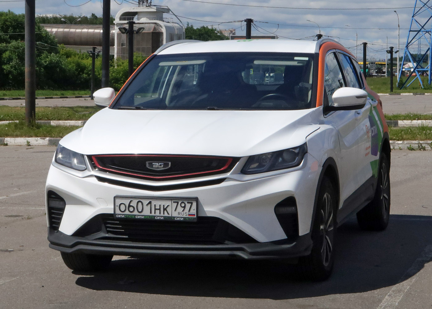 Москва, BelGee X50 № О 601 НК 797