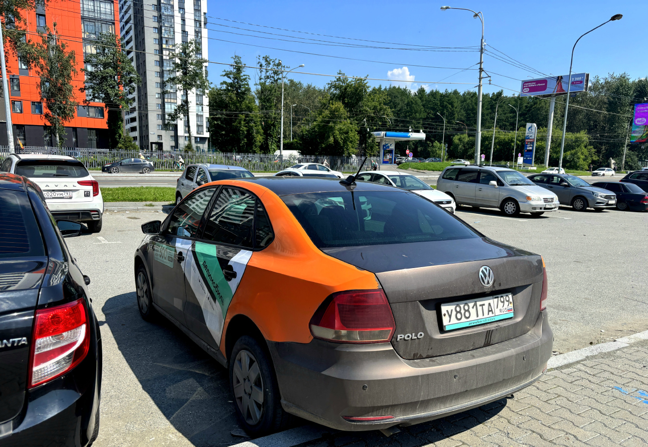 Екатеринбург, Volkswagen Polo № У 881 ТА 799