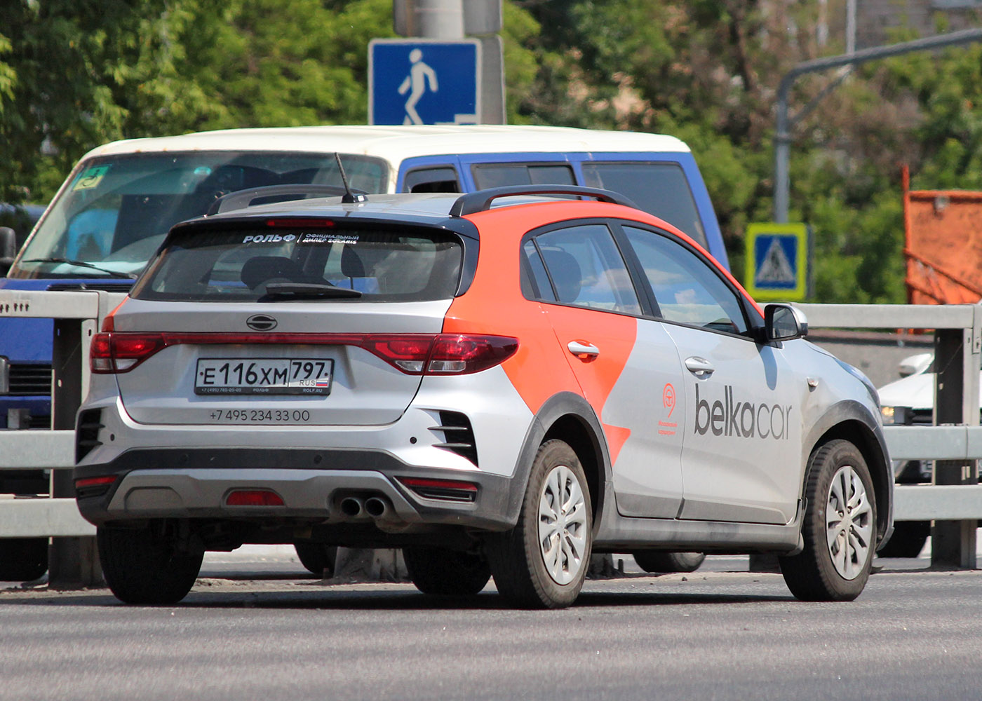Москва, Solaris KRX № Е 116 ХМ 797