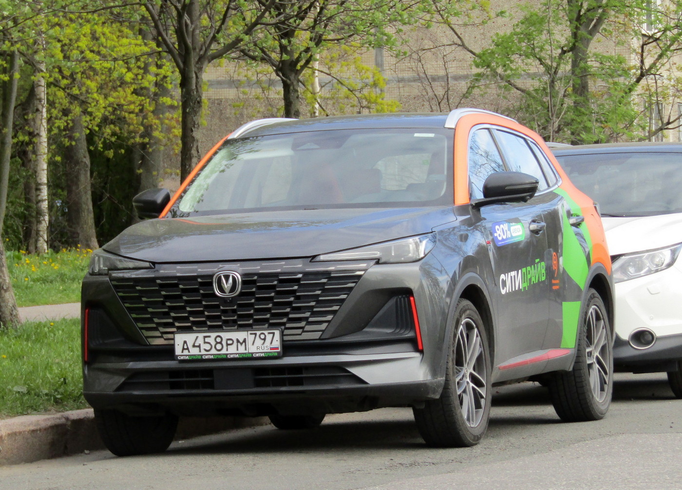 Санкт-Петербург, Changan CS55 / UNI-S № А 458 РМ 797