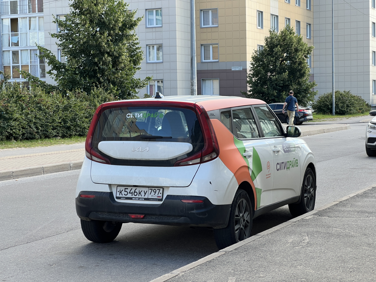 Санкт-Петербург, KIA Soul № К 546 КУ 797